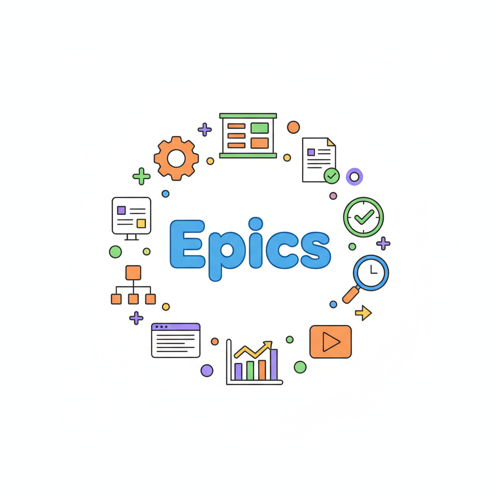ابزارهای Epics در ردیابی و برنامه‌ریزی مسائل