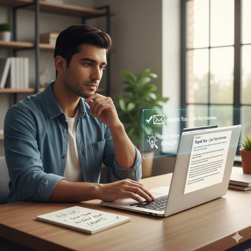 چگونه پس از مصاحبه پیگیری کنیم؟ (راهنمای گام به گام)